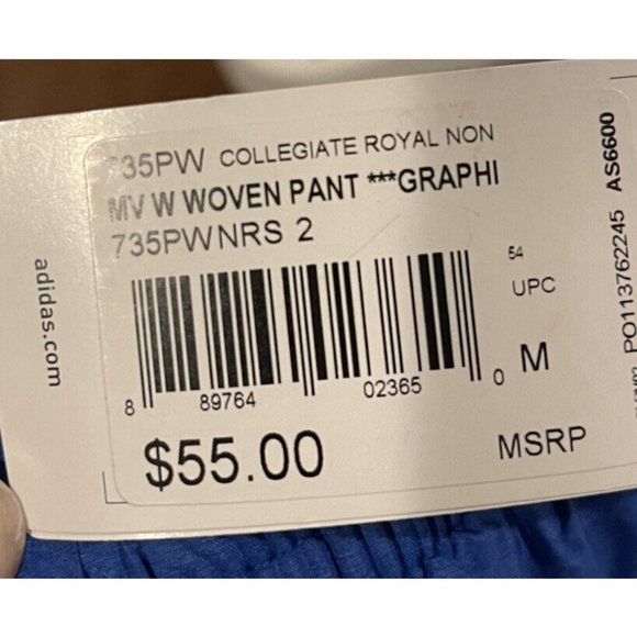New Adidas MV W WOVEN PANT - Picture 3 of 8